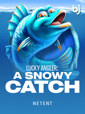 Lucky Angler: A Snowy Catch
